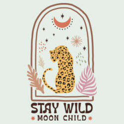 Women | Classic Tee | Stay Wild Moon Child Design