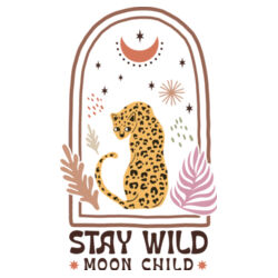Women | Classic Long-Sleeve Tee | Stay Wild Moon Child Design