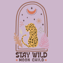 Women | Classic Hoodie | Stay Wild Moon Child Design