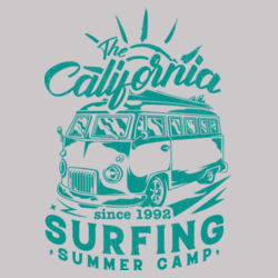 Men | Classic Long-Sleeve Tee | California Surfing Summer Camp Design