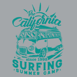 Men | Classic Singlet | California Surfing Summer Camp Design