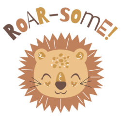 Baby | Bib | Roar-some Lion Cub Design