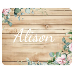 Mouse Pad | Rustic Floral | 💗PERSONALISE NAME💗 Design