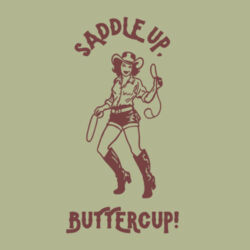 Women | Classic Tee | Saddle Up Buttercup Design
