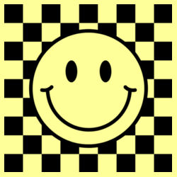 Men | Classic Tee | Checkered Smiles Design