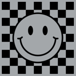 Men | Classic Singlet | Checkered Smiles Design