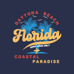 Men | ♻️ Relaxed Sweatshirt | Daytona Beach Design