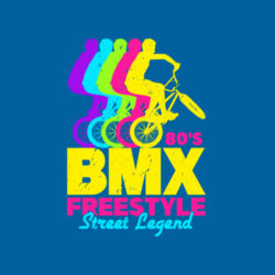 Men | Classic Tee | BMX Freestyle Design