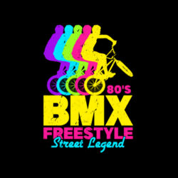 Men | Slim-Fit Tee | BMX Freestyle Design