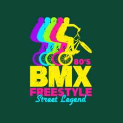 Men | Classic Long-Sleeve Tee | BMX Freestyle Design