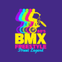 Men | Classic Hoodie | BMX Freestyle Design