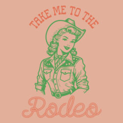 Women | Crop Hoodie | Take Me To The Rodeo Design
