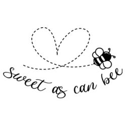 Baby | Bib | Sweet As Can Bee Design