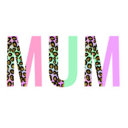 Apron | Bright Leopard Mum | 🌸Better Together 🌸 Design