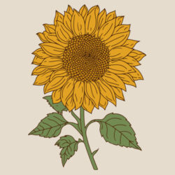 Baby | Short-Sleeve Bodysuit | Sunflower Design