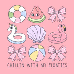 Kids | Classic Hoodie | Chillin' with My Floaties Design