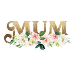 Teatowel  | Golden Mum | 🌸Better Together 🌸 Design