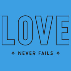 Lite Tote (38 x 42cm) | Love Never Fails Design