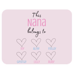 Placemat | This Mum/Nana/Granny Belongs To | 💗PERSONALISE TITLE & NAMES💗 | 🌸Better Together🌸 Design