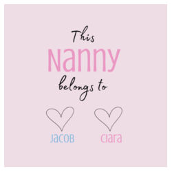 Magnet | This Mum/Nana/Granny Belongs To | 💗PERSONALISE TITLE & NAMES💗 Design