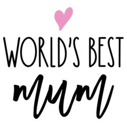 Teatowel  | World's Best Mum | 🌸Better Together🌸 Design