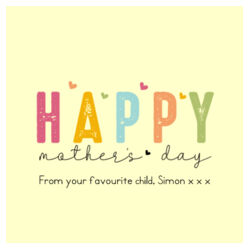 Magnet | Happy Mother's Day | 💗PERSONALISE MESSAGE💗 ` Design