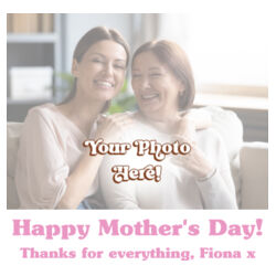 Mug | Mother's Day Photo Upload - LANDSCAPE | 💗PERSONALISE PHOTO & MESSAGE💗 Design
