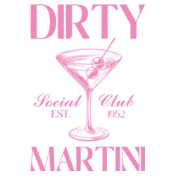 Women | Fitted Tee | Dirty Martini Design