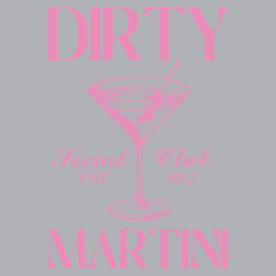 Women | Crop Hoodie | Dirty Martini Design
