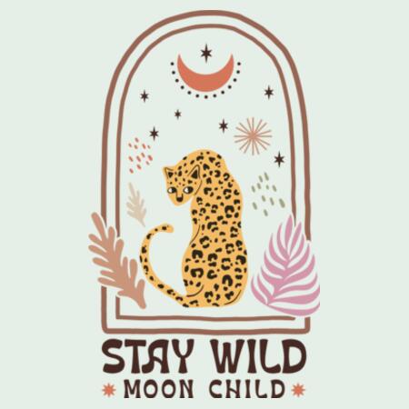 Women | Essential Tee | Stay Wild Moon Child Design