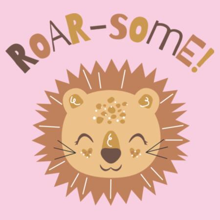 Baby | Short-Sleeve Tee | Roar-some Lion Cub Design