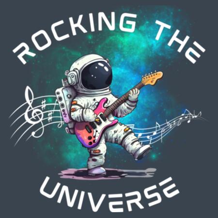 Kids | Essential Tee | Rocking the Universe (white writing) Design