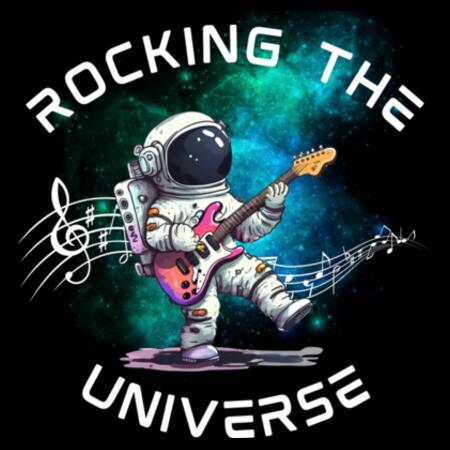 Kids | Hoodie | Rocking the Universe (white writing) Design