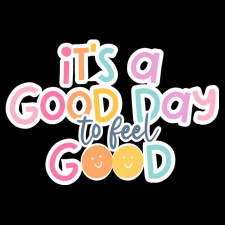 Kids | Long-Sleeve Tee | It's A Good Day To Feel Good Design