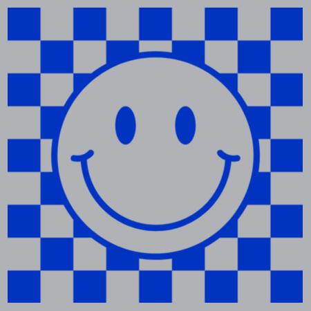 Kids | Long-Sleeve Tee | Checkered Smiles Design