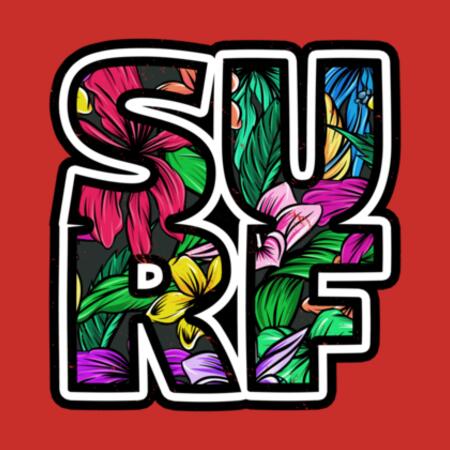 Kids | Hoodie | Tropical Surf Design