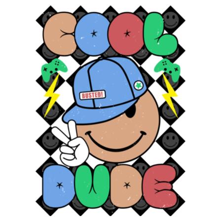 Kids | Long-Sleeve Tee | Cool Dude Design