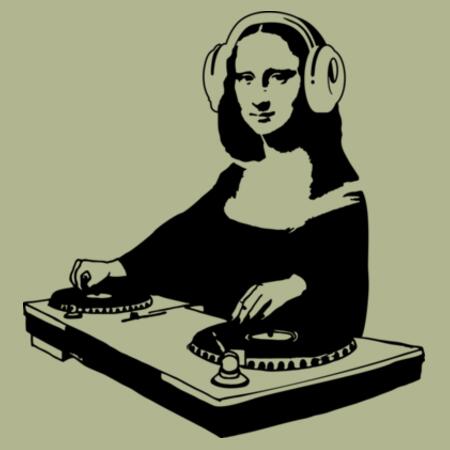 Men | Long-Sleeve Tee | DJ Mona Lisa Design