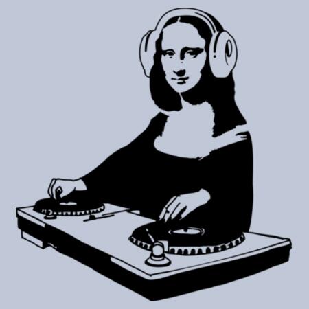 Men | ♻️ Relaxed Sweatshirt | DJ Mona Lisa Design