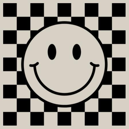 Men | Muscle Tank | Checkered Smiles Design