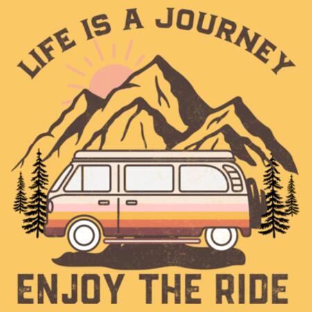 Men | Essential Tee | Life is a Journey Design