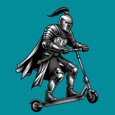 Men | Essential Tee | Sir Scoots-a-lot Design