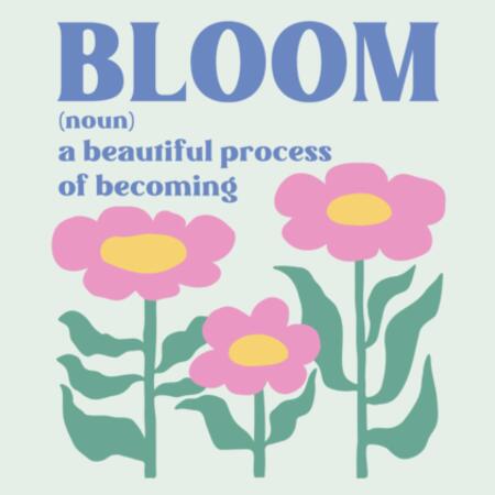 Women | Oversized Tee | Bloom Design