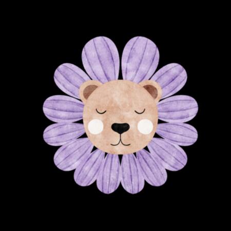 Baby | Short-Sleeve Tee | Petal Lion Design