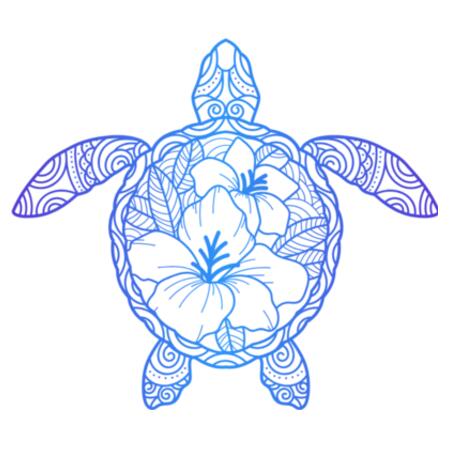 Baby | Short-Sleeve Bodysuit | Sea Turtle Design