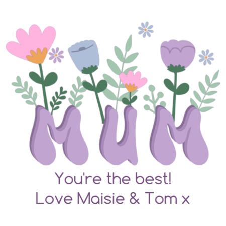 Mug | Blooming Mum Design