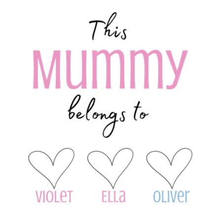 Mug | This Mum/Nana/Granny Belongs To Design