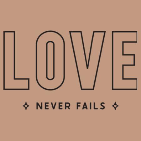 Tote (42 x 42cm) | Love Never Fails Design