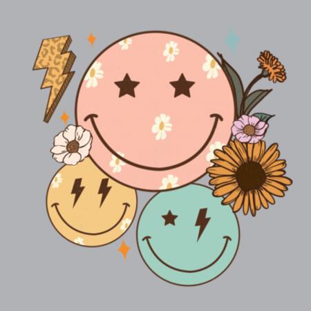 Kids | Tank | Retro Smilies Design