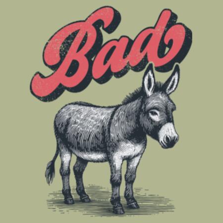 Men | Long-Sleeve Tee | Bad Ass Design